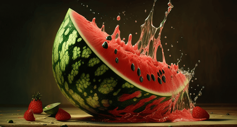 Background:3djcqq72oh8= Watermelon Wallpaper