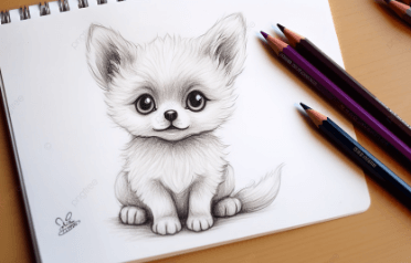 Art:93z6clauifg= Cute Pencil Drawing