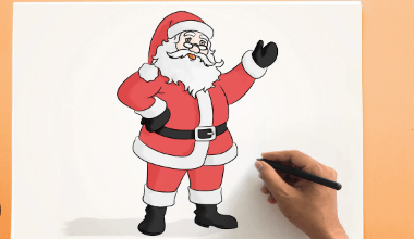 Drawing:-H36anon8bk= How to Draw Santa Claus