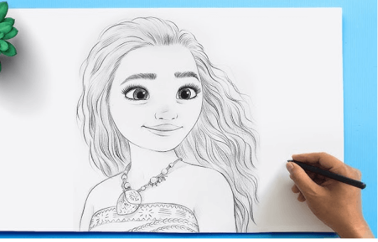 Free Printable:82rx9byr0xg= Moana Coloring Pages