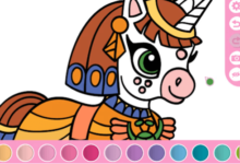 Baby:-Eupm6pd4tk= Cute Unicorn Coloring Page