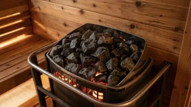 Cedar vs. Heat-Treated Hemlock for an Electric Sauna Heater Cabin