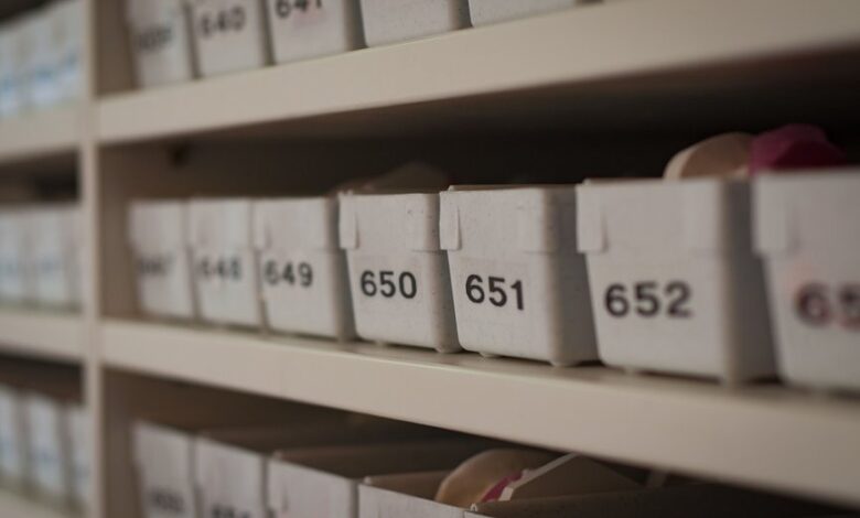 inspect specific number registries archives