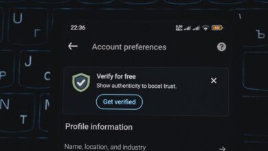 reviewing verified number profiles for specified numbers